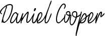 preview image of the Daniel Cooper font