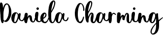 preview image of the Daniela Charming font