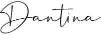 preview image of the Dantina font