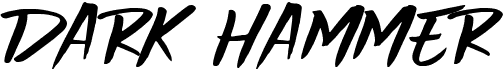preview image of the Dark Hammer font