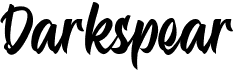 preview image of the Darkspear font