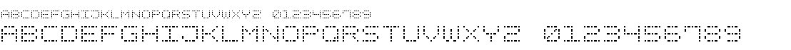 preview image of the Dash Dot Square-7 font