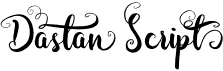 preview image of the Dastan Script font