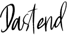 preview image of the Dastend font