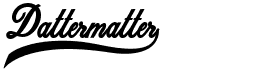 preview image of the Dattermatter font
