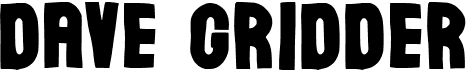preview image of the Dave Gridder font