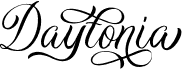 preview image of the Daytonia font