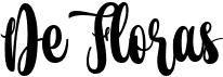 preview image of the De Floras font