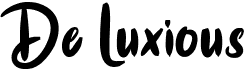 preview image of the De Luxious font