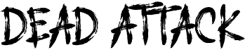 preview image of the Dead Attack font