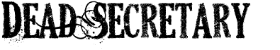 preview image of the Dead Secretary font