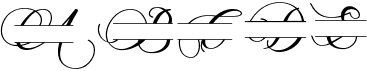 preview image of the Dealova Monogram font