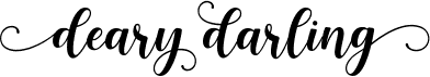 preview image of the Deary Darling font