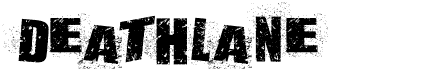 preview image of the Deathlane font