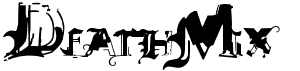 preview image of the DeathMix font