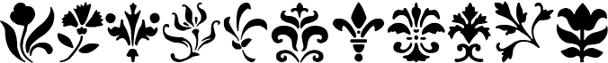 preview image of the Decorative Stencil font