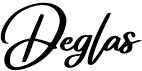 preview image of the Deglas font