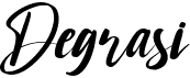 preview image of the Degrasi font
