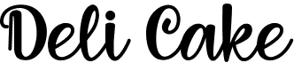 preview image of the Deli Cake font