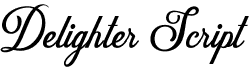 preview image of the Delighter Script font