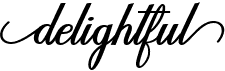 preview image of the Delightful font