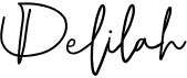 preview image of the Delilah font