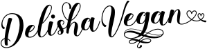 preview image of the Delisha Vegan font