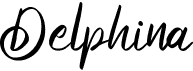 preview image of the Delphina font