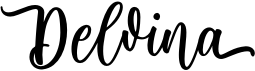 preview image of the Delvina font