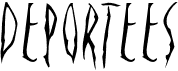 preview image of the Deportees font