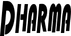 preview image of the Dharma font