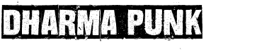 preview image of the Dharma Punk font