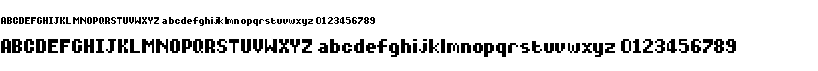 preview image of the Diary of an 8-bit mage font