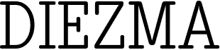 preview image of the Diezma font