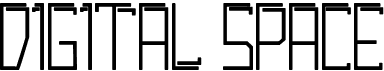 preview image of the Digital Space font