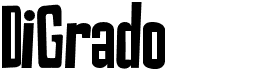 preview image of the DiGrado font
