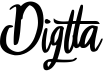 preview image of the Digtta font