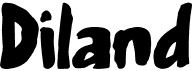 preview image of the Diland font