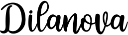 preview image of the Dilanova font