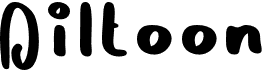 preview image of the Diltoon font