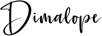 preview image of the Dimalope font
