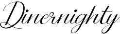 preview image of the Dinernighty font