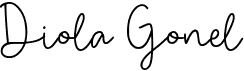 preview image of the Diola Gonel font