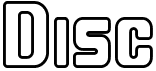 preview image of the Disc font
