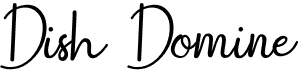 preview image of the Dish Domine font
