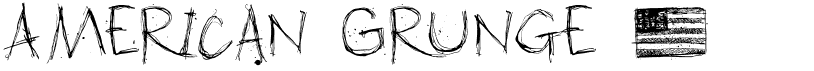 preview image of the DK American Grunge font