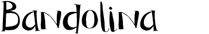 preview image of the DK Bandolina font