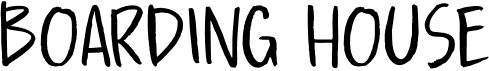 preview image of the DK Boarding House font