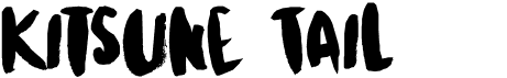 preview image of the DK Kitsune Tail font