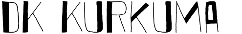 preview image of the DK Kurkuma font